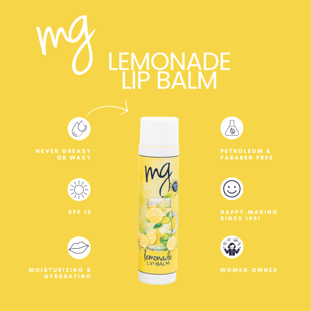NEW MG SPF 15 Lemonade Lip Balm