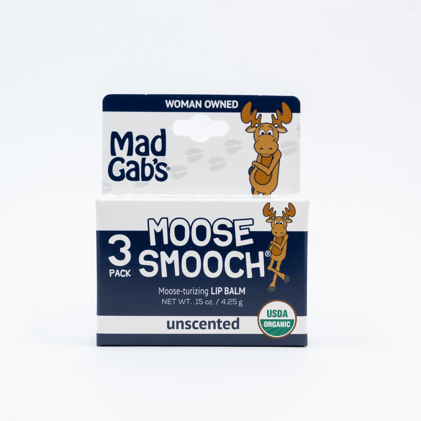 Moose Smooch Unscented Lip Balm